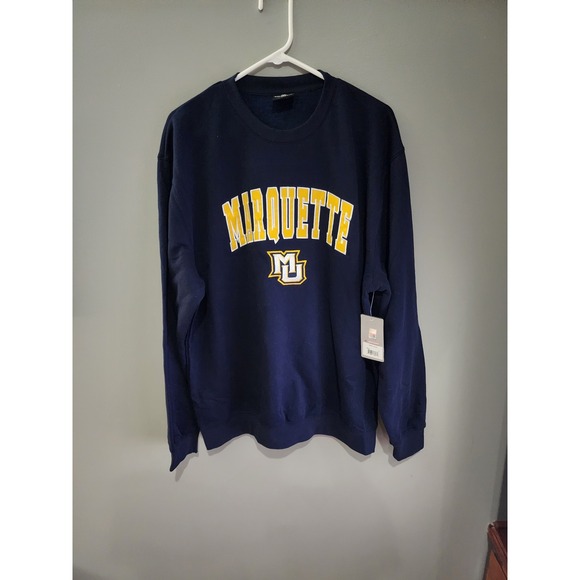 Colosseum Other - Colosseum Marquette University Sweatshirt Mens XL Navy Blue Golden Eagles MU NEW